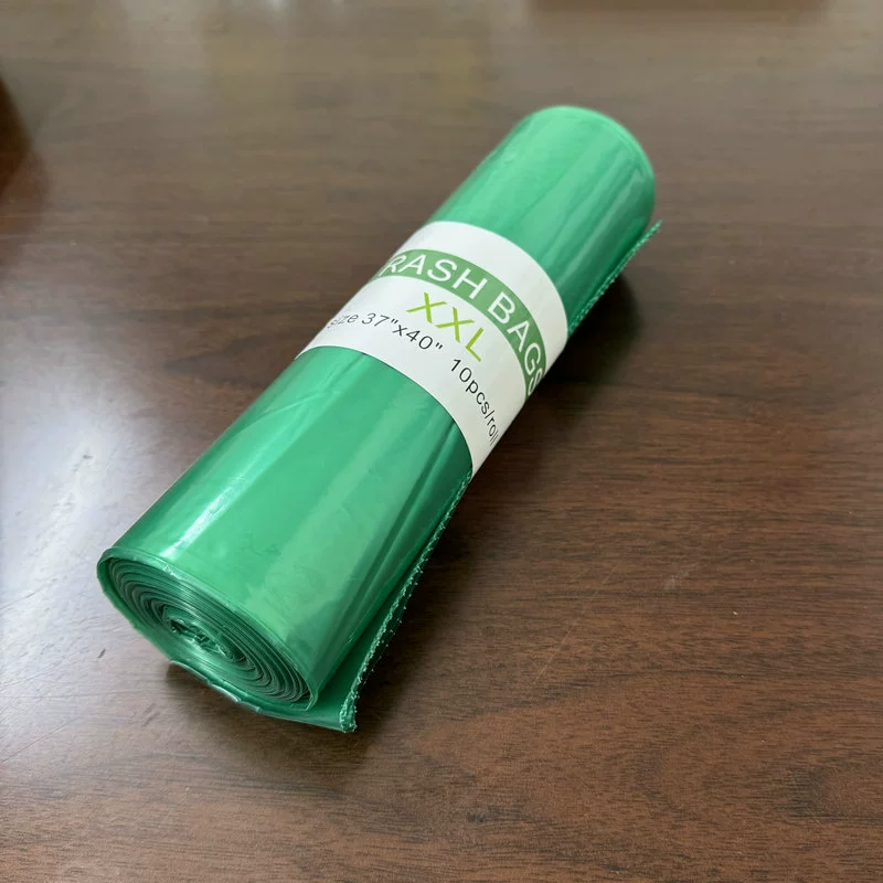 Brand new LDPE colored garbage bag, garden garbage bag, large garden property flat mouth garbage bag, can be labeled